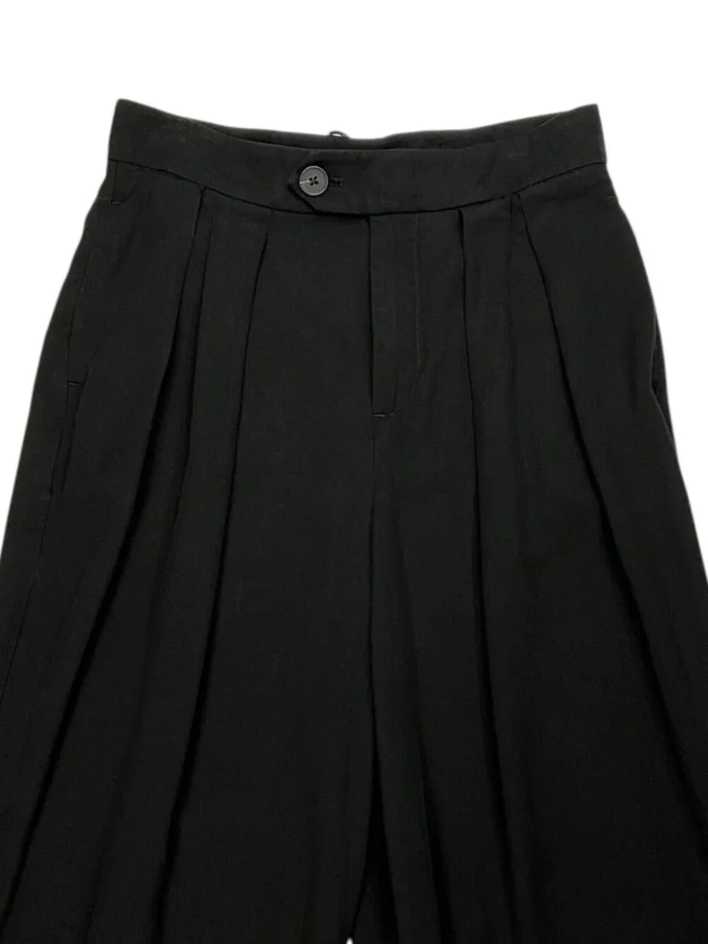 Free People Gabbie Pant 2 Black Pleated Front Wide Leg High Rise PANT ONLY
